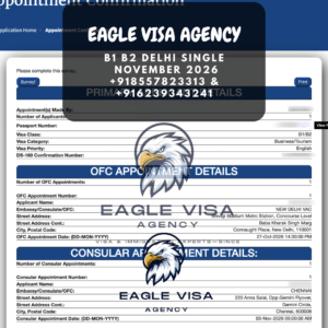 USA Visa Appointment - Eagle Visa Agency