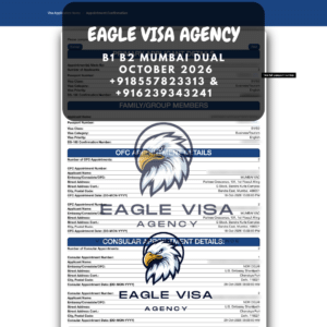 USA Visa Appointment - Eagle Visa Agency